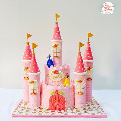 Princess Castle Cake - Cake by The Masterpiece Cakery