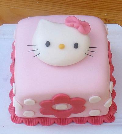 Hello Kitty mini cake - Cake by Alena