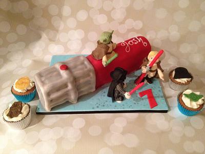 Heading over to the dark side - Cake by For goodness cake barlick 