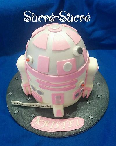 Girly R2D2 - Cake by sucresucre
