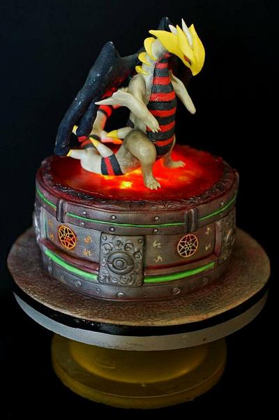New Generation Pokemon Themed Lit Up Birthday Cake - Cake by juddyoh