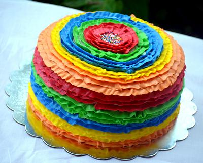 Have a colorful 2015! - Cake by Divya iyer