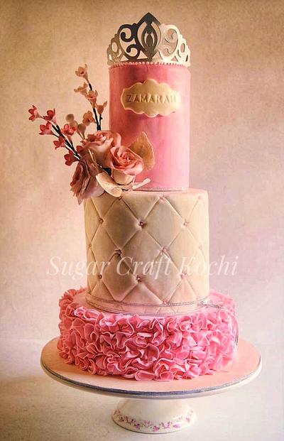 Pink Charm - Cake by Jaya Lakshmi Deepak