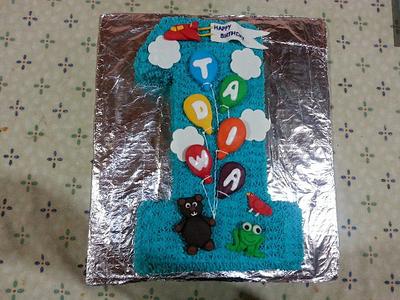 1st Birthday - Cake by Tasneem Latif (That Takes the Cake)