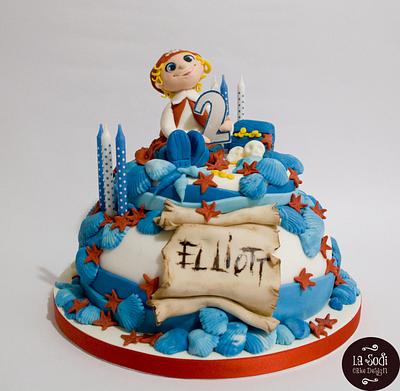 Happy birthday little pirate! - Cake by La Sodi Cake Design