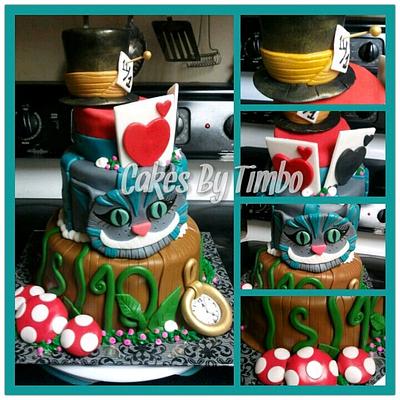 Tim Burton's Alice In Wonderland! - Cake by Timbo Sullivan