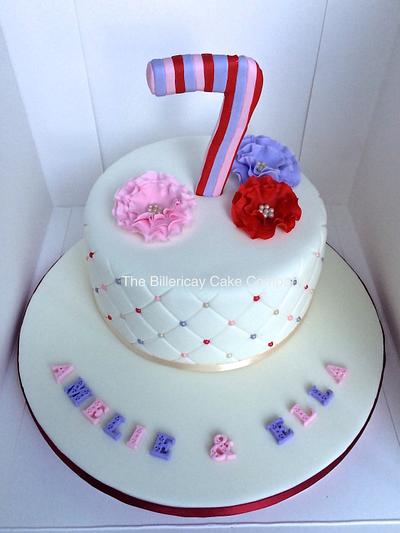 Pastel rainbow colours - Cake by The Billericay Cake Company