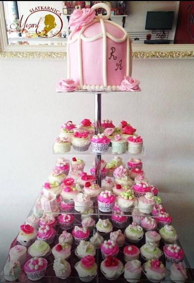 Georgius wedding cake&cupcakes - Cake by Mocart DH