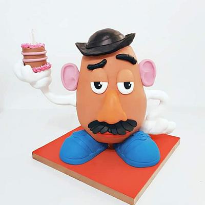 Standing Mr. Potato Head - Cake by DulceAtelier