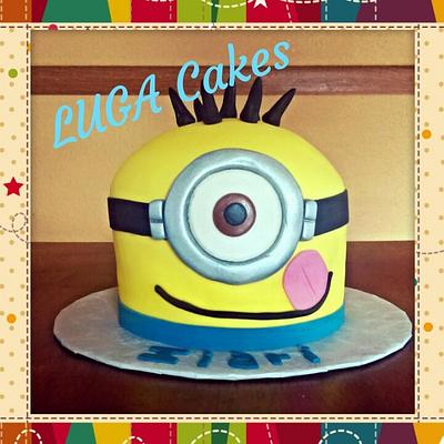 Minion Cake - Cake by Luga Cakes