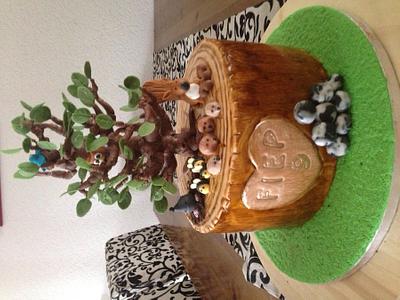Forest theme cake - Cake by Carrie68