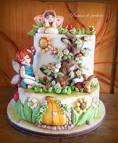 il giardino delle fate - Cake by passioni di zucchero