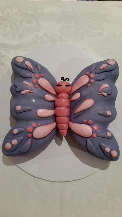Beautiful butterfly - Cake by Michelle