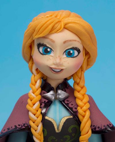 Anna - Frozen - Cake by bamboladizucchero