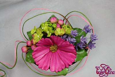 happy flowers - Cake by cakesbyoana