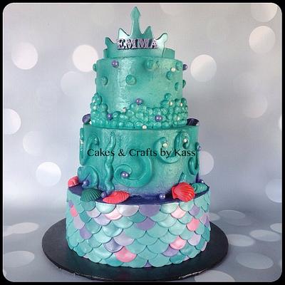 Mermaid Cake  - Cake by Cakes & Crafts by Kass 