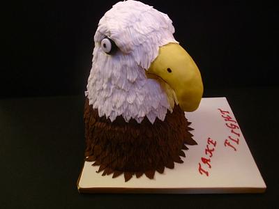 Eagle Cake - Cake by Daisy Brydon Creations