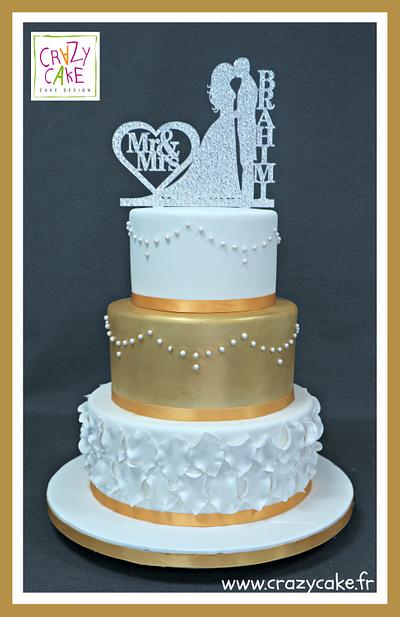 Wedding Cake - Cake by Crazy Cake
