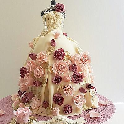 Bridal Shower Cake - Cake by Shafaq's Bake House