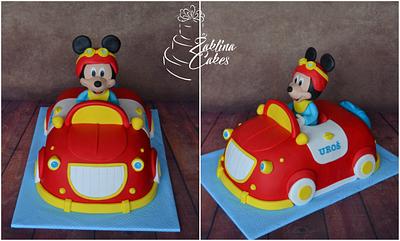 Mickey Mouse Car - Cake by Zaklina
