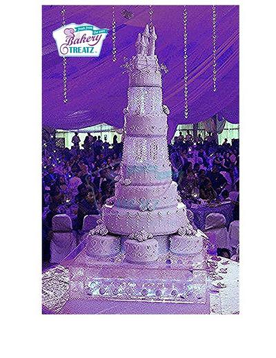 Crystal Dream Wedding Cake - Cake by MsTreatz
