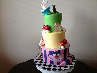 Alice in Wonderland - Cake by Dell Khalil
