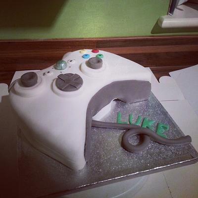 Xbox controller birthday cake - Cake by mummybakes