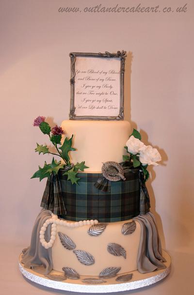 Outlander Cake Art Collaboration - Cake by Nonie's