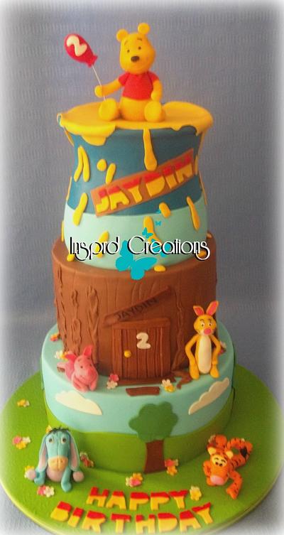 Pooh and Friends - Cake by Willene Clair Venter