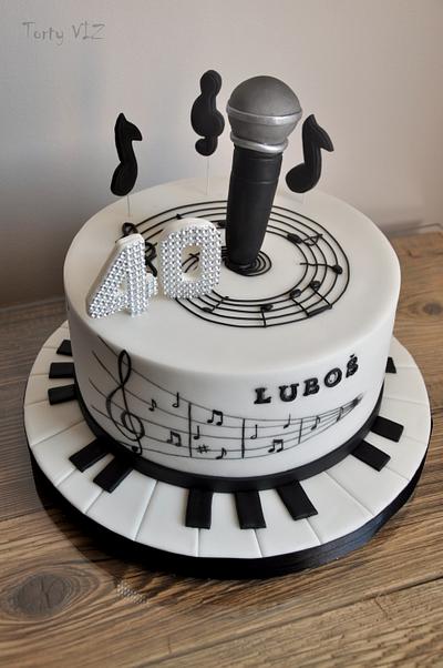 Music cake - Cake by CakesVIZ