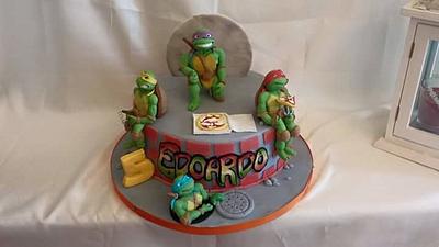 Ninja turtles - Cake by BakeryLab