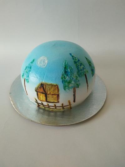 Christmas Coming  - Cake by Neha Jaiswal 