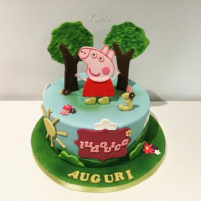 Peppa pig cake - Cake by Donatella Bussacchetti