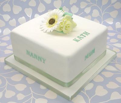 Pretty birthday cake - Cake by That Cake Lady