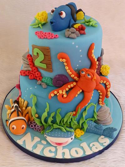 FINDING DORY CAKE - Cake by Grace's Party Cakes