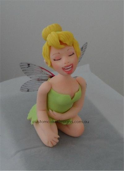 Fairy Cake Topper - Cake by Custom Cake Designs
