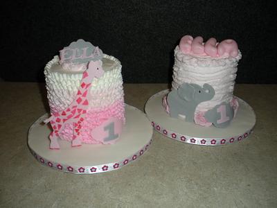 First Birthday Cuteness - Cake by Fidanzos