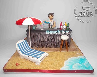 Beach bar - Cake by cakeBAR