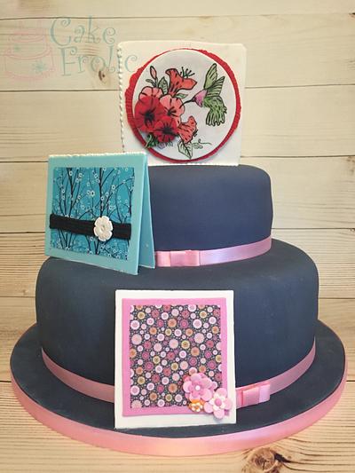 Greeting Card Cake - Cake by CakeFrolic