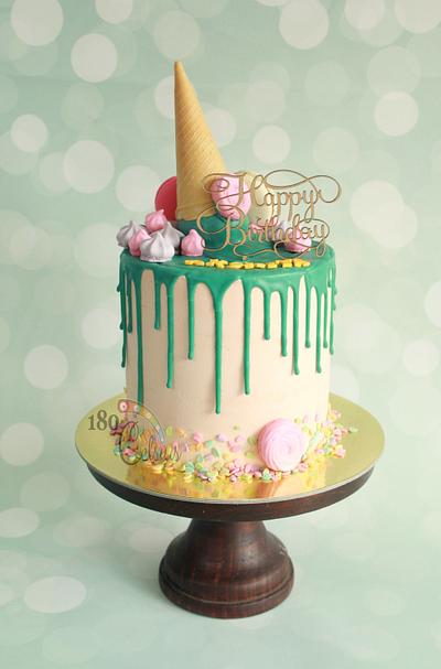 Drip Cake - Cake by Joonie Tan