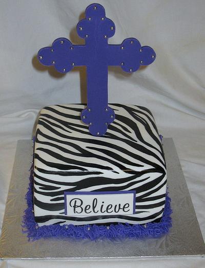 Purple Cross - Cake by DoobieAlexander