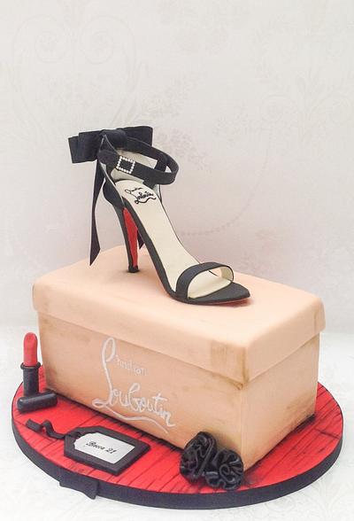 Christian Louboutin shoe - Cake by Samantha's Cake Design