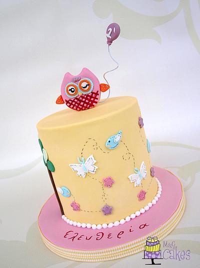 sweet miss hoot - Cake by M&G Cakes