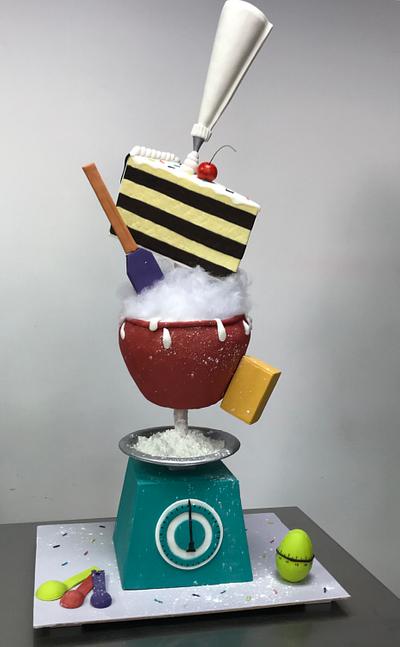 Gravity cake - Cake by Coco Mendez