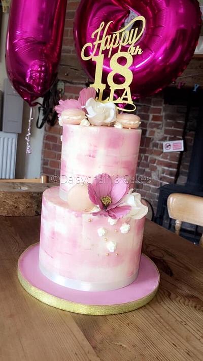 18th birthday cake - Cake by Daisychain's Cakes