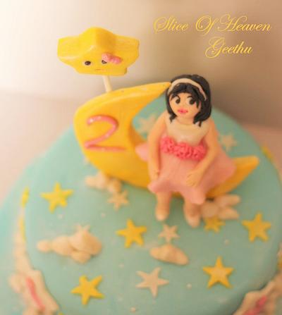 Twinkle Twinkle Little Star - Cake by Slice of Heaven By Geethu