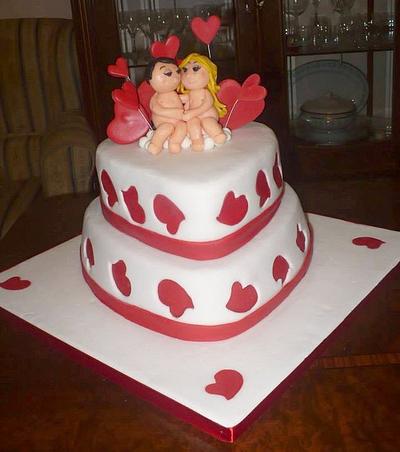 Promise wedding cake - Cake by Filomena