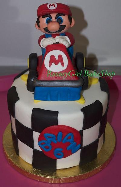 Super MarioKart Birthday Cake 2  - Cake by Maria @ RooneyGirl BakeShop