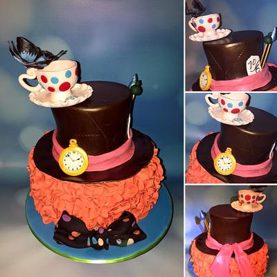 Mad Hatter  - Cake by Sweet House Cakes and Pastries