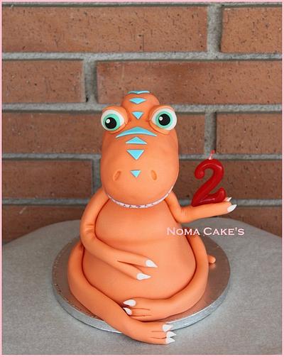 BUDDY DINOTREN 3D - Cake by Sílvia Romero (Noma Cakes)